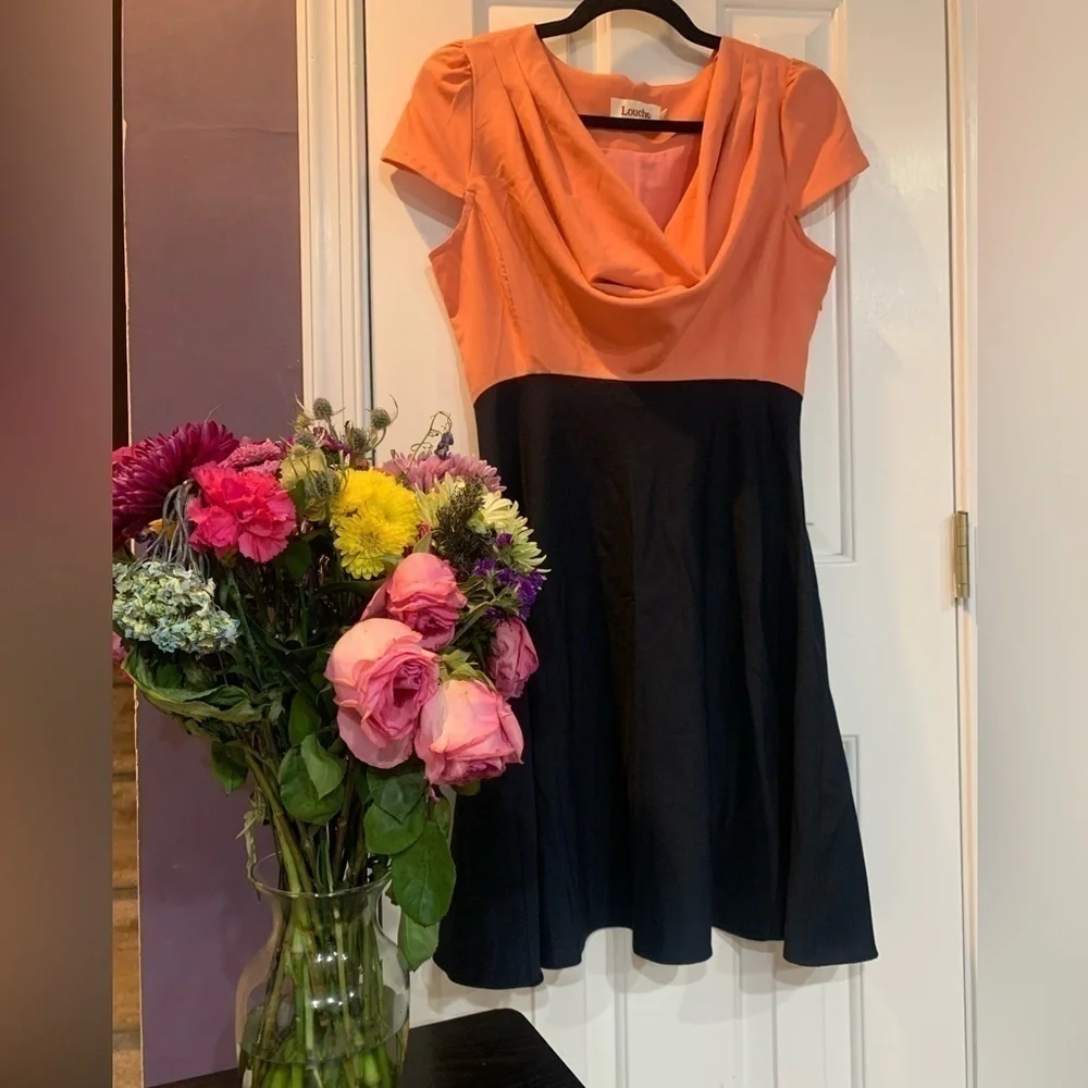 louche Modcloth Paloma Contrast Dress - Picture 1 of 3